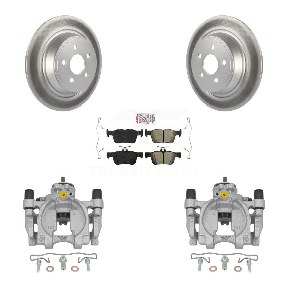 Transit Auto KCG-101015N Disc Brake Kit for 2017-2020 Ford SSV Plug-In Hybrid, Lincoln Continental, Ford Fusion & more - Rear product image