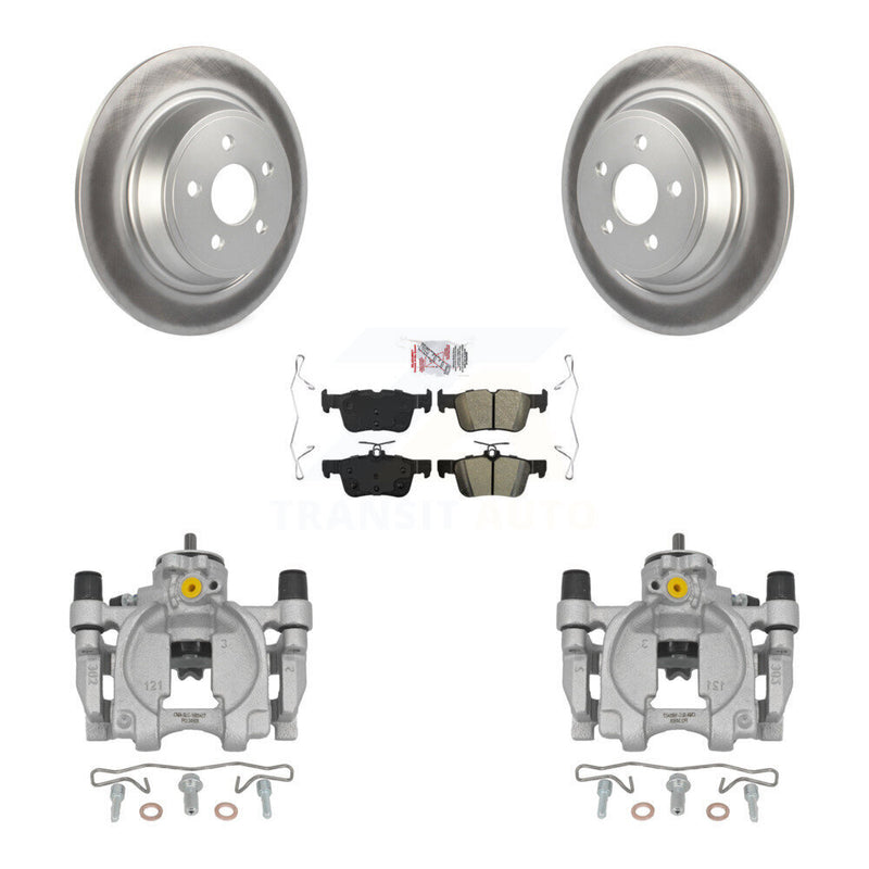 Transit Auto KCG-101015N Disc Brake Kit for 2017-2020 Ford SSV Plug-In Hybrid, Lincoln Continental, Ford Fusion & more - Rear product image
