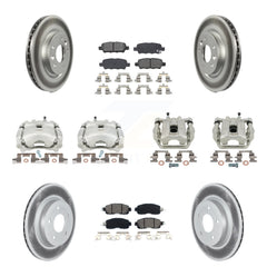 Transit Auto KCG-101015S Disc Brake Kit for 2017 Nissan LEAF - Front and Rear product image