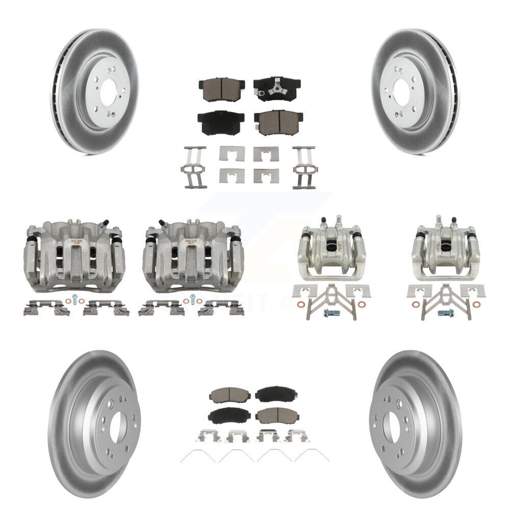 Transit Auto KCG-101016C Disc Brake Kit for 2011 Honda Accord Crosstour - Front and Rear product image