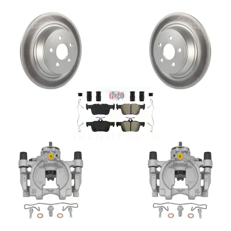 Transit Auto KCG-101016N Disc Brake Kit for 2017-2020 Ford SSV Plug-In Hybrid, Lincoln Continental, Ford Fusion & more - Rear product image