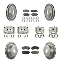 Transit Auto KCG-101016S Disc Brake Kit for 2017 Nissan Rogue - Front and Rear product image
