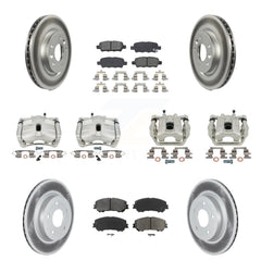 Transit Auto KCG-101017S Disc Brake Kit for 2019 Nissan Rogue Sport - Front and Rear product image