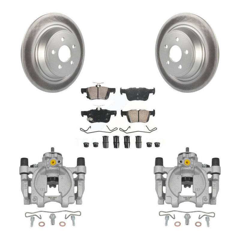 Transit Auto KCG-101018N Disc Brake Kit for 2019-2020 Ford Police Responder Hybrid - Rear product image