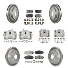 Transit Auto KCG-101018P Disc Brake Kit for 2013-2018 Toyota RAV4 - Front and Rear product image