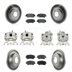 Transit Auto KCG-101018S Disc Brake Kit for 2017-2020 Hyundai Elantra - Front and Rear product image