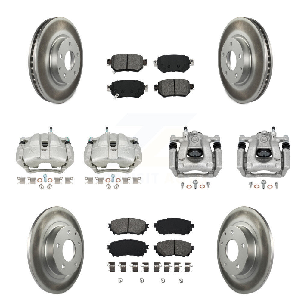 Transit Auto KCG-101019S Disc Brake Kit for 2016-2018 Mazda 6 - Front and Rear product image