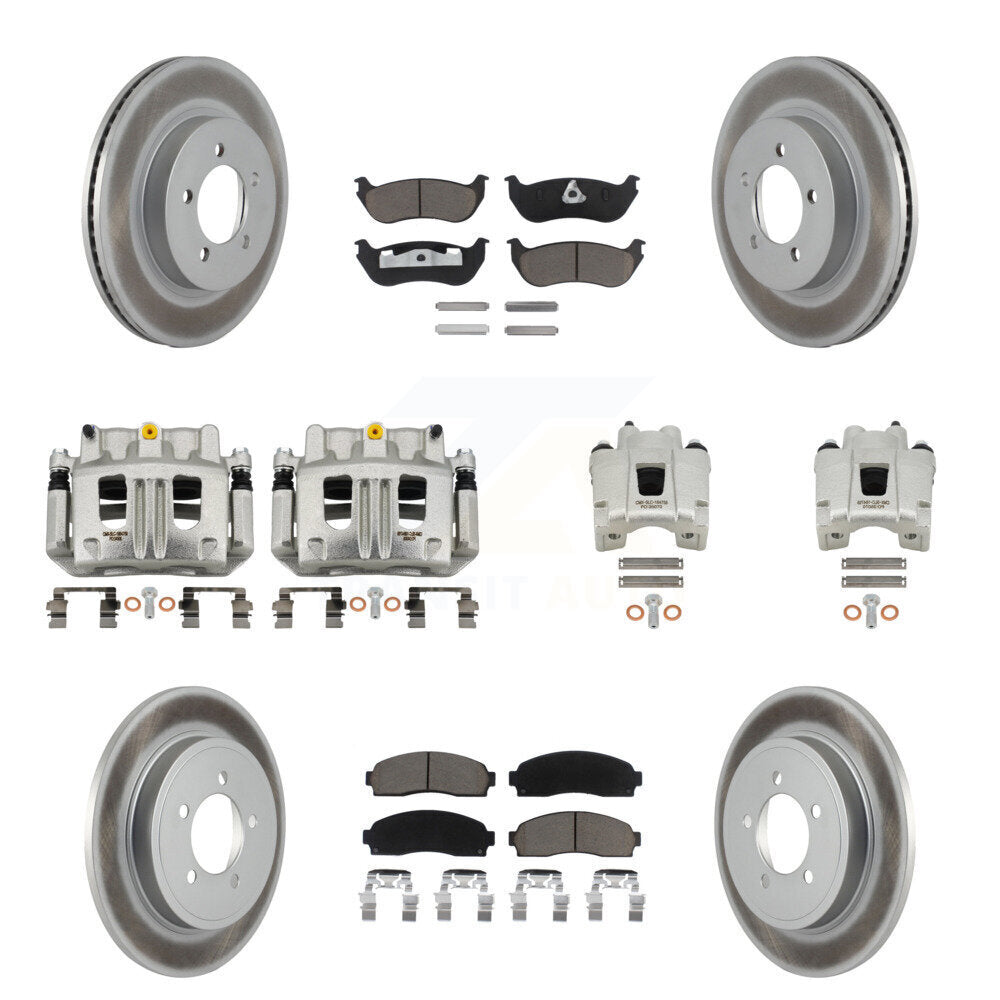 Transit Auto KCG-101020C Disc Brake Kit for 2002-2005 Ford Explorer, Mercury Mountaineer - Front and Rear product image