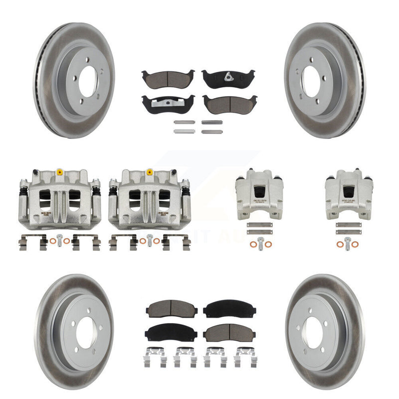 Transit Auto KCG-101020C Disc Brake Kit for 2002-2005 Ford Explorer, Mercury Mountaineer - Front and Rear product image