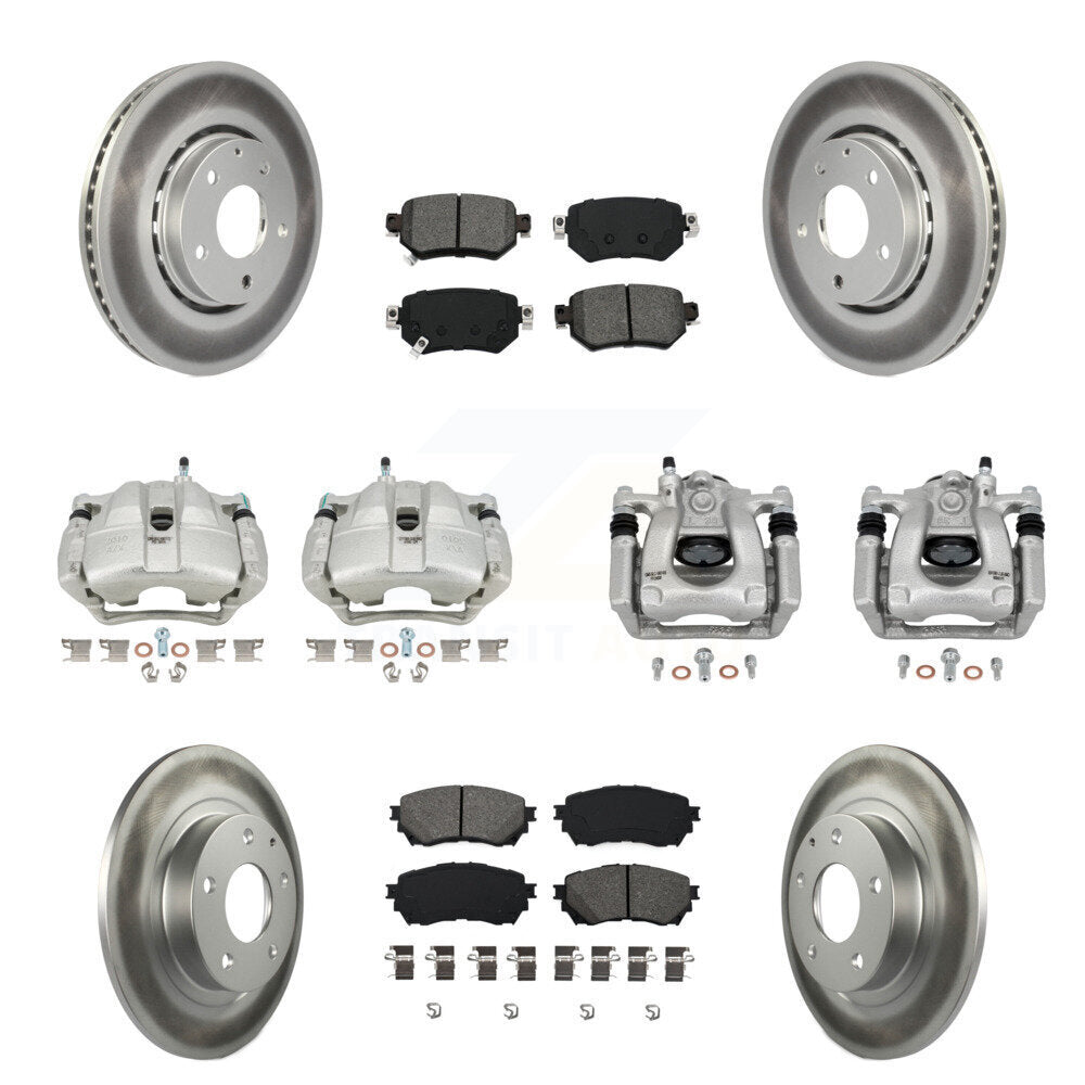 Transit Auto KCG-101020S Disc Brake Kit for 2019-2021 Mazda 6 - Front and Rear product image
