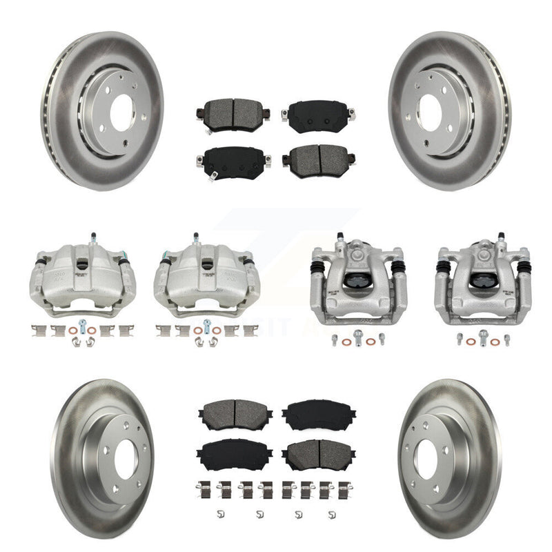 Transit Auto KCG-101020S Disc Brake Kit for 2019-2021 Mazda 6 - Front and Rear product image