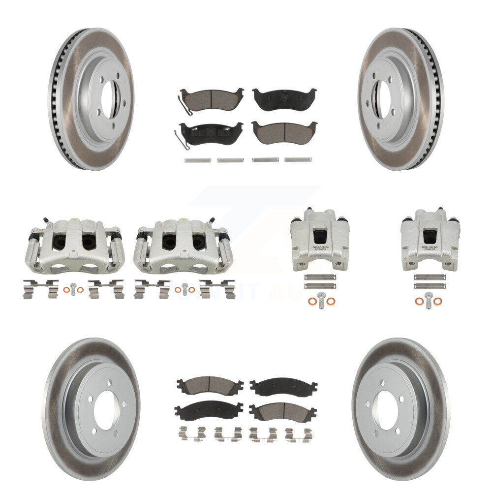 Transit Auto KCG-101021C Disc Brake Kit for 2006-2010 Ford Explorer Sport Trac, Ford Explorer, Mercury Mountaineer - Front and Rear product image