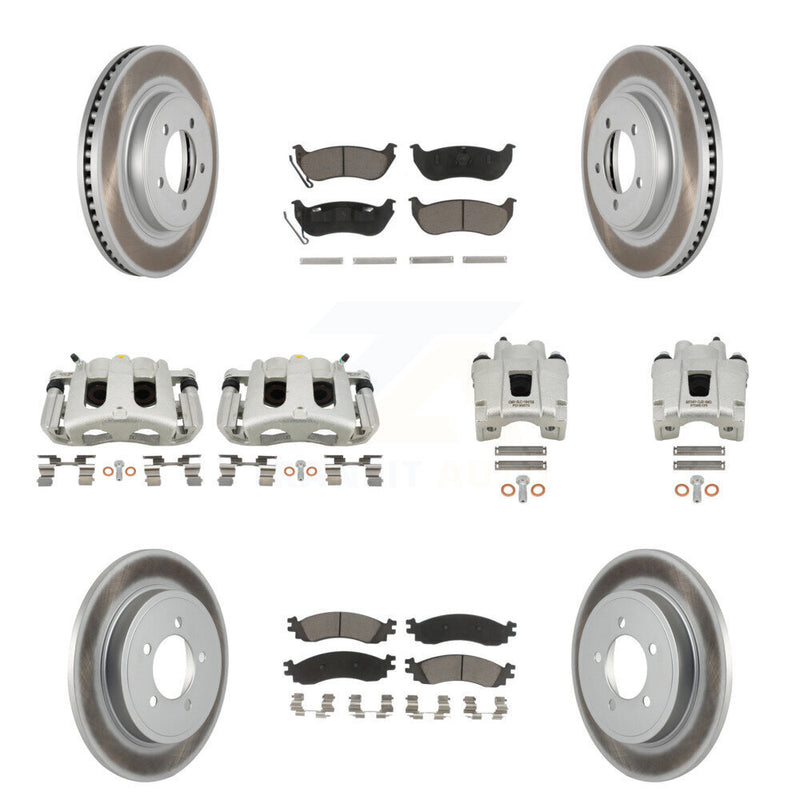 Transit Auto KCG-101021C Disc Brake Kit for 2006-2010 Ford Explorer Sport Trac, Ford Explorer, Mercury Mountaineer - Front and Rear product image
