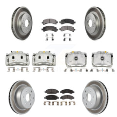 Transit Auto KCG-101021P Disc Brake Kit for 2009-2014 Chevrolet Express 1500, GMC Savana 1500 - Front and Rear product image