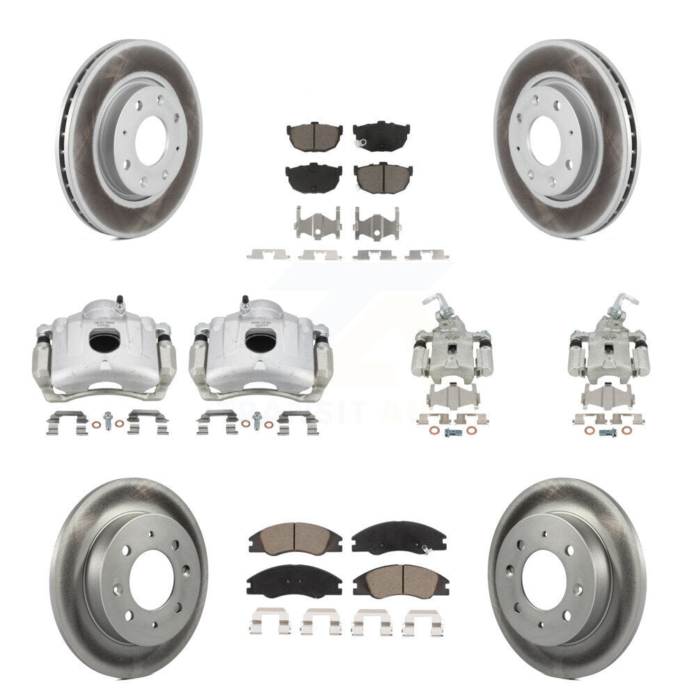 Transit Auto KCG-101022C Disc Brake Kit for 2005-2009 Kia Spectra, Kia Spectra5 - Front and Rear product image