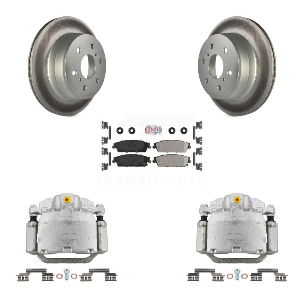Transit Auto KCG-101022N Disc Brake Kit for 2007-2014 Chevrolet Silverado 1500, GMC Sierra 1500, Cadillac Escalade & more - Rear product image