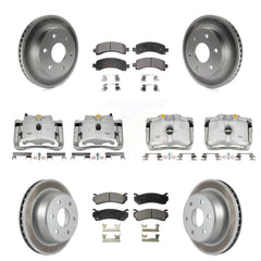 Transit Auto KCG-101022P Disc Brake Kit for 2002-2008 Cadillac Escalade, Chevrolet Avalanche 1500, Chevrolet Express 1500 & more - Front and Rear product image