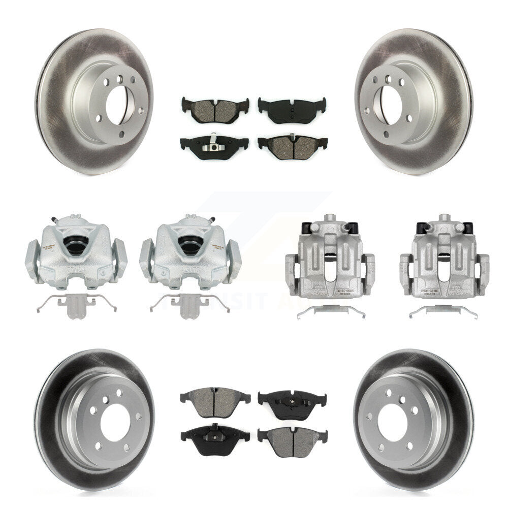 Transit Auto KCG-101022S Disc Brake Kit for 2008-2015 BMW X1, BMW 328i, BMW 328i xDrive & more - Front and Rear product image