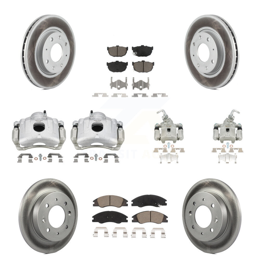 Transit Auto KCG-101023C Disc Brake Kit for 2004-2005 Kia Spectra, Kia Spectra5 - Front and Rear product image