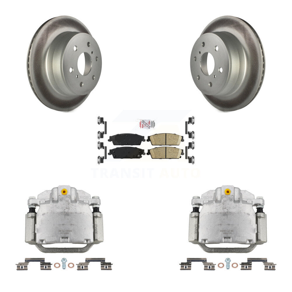 Transit Auto KCG-101023N Disc Brake Kit for 2007-2014 Chevrolet Silverado 1500, GMC Sierra 1500, Cadillac Escalade & more - Rear product image
