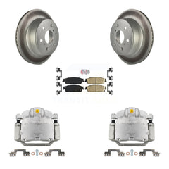Transit Auto KCG-101023N Disc Brake Kit for 2007-2014 Chevrolet Silverado 1500, GMC Sierra 1500, Cadillac Escalade & more - Rear product image