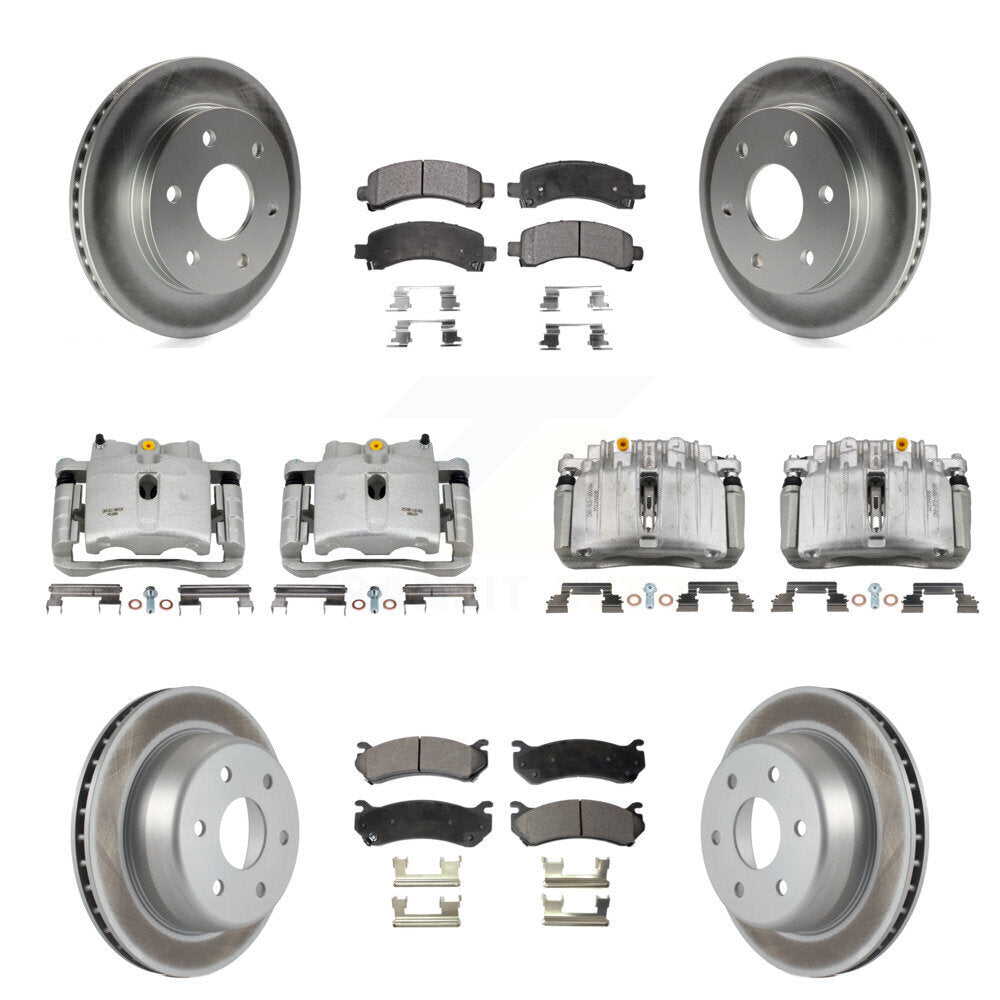 Transit Auto KCG-101023P Disc Brake Kit for 2002 Chevrolet Tahoe, GMC Yukon, GMC Yukon XL 1500 - Front and Rear product image