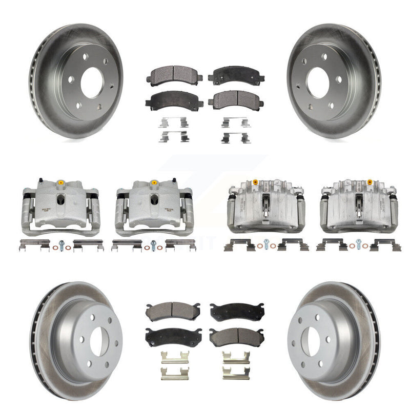 Transit Auto KCG-101023P Disc Brake Kit for 2002 Chevrolet Tahoe, GMC Yukon, GMC Yukon XL 1500 - Front and Rear product image