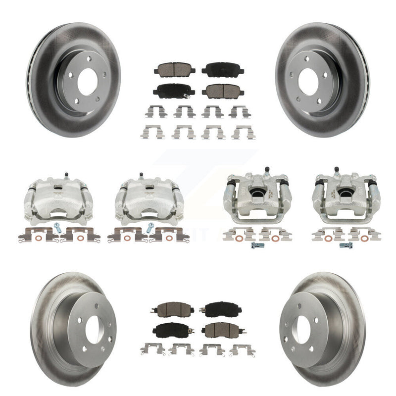 Transit Auto KCG-101024C Disc Brake Kit for 2013-2018 Nissan Altima - Front and Rear product image