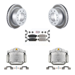 Transit Auto KCG-101024N Disc Brake Kit for 2011 Chevrolet Silverado 1500 - Rear product image
