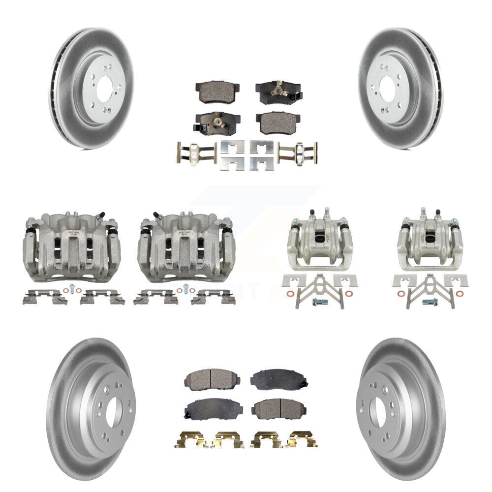 Transit Auto KCG-101024T Disc Brake Kit for 2010-2011 Honda Accord Crosstour - Front and Rear product image