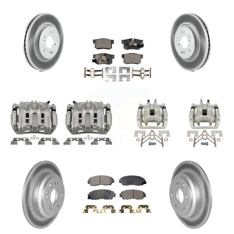 Transit Auto KCG-101024T Disc Brake Kit for 2010-2011 Honda Accord Crosstour - Front and Rear product image