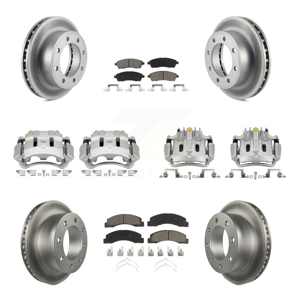 Transit Auto KCG-101025C Disc Brake Kit for 2001-2005 Ford Excursion, Ford F-250 Super Duty - Front and Rear product image