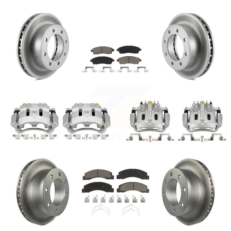 Transit Auto KCG-101025C Disc Brake Kit for 2001-2005 Ford Excursion, Ford F-250 Super Duty - Front and Rear product image
