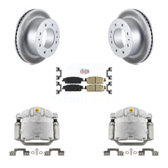 Transit Auto KCG-101025N Disc Brake Kit for 2011 Chevrolet Silverado 1500 - Rear product image