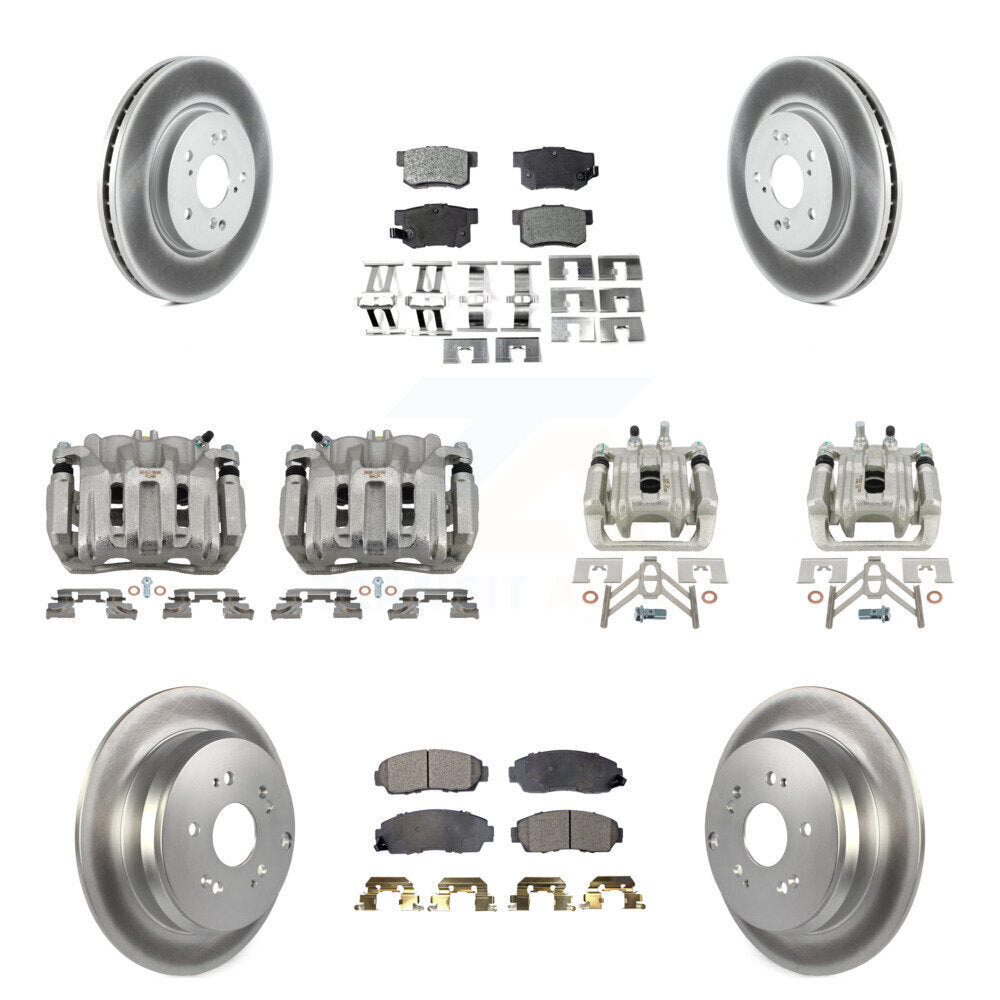 Transit Auto KCG-101025P Disc Brake Kit for 2007-2012 Acura RDX - Front and Rear product image