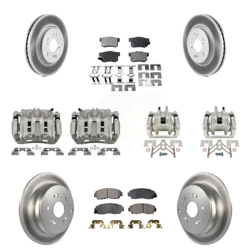 Transit Auto KCG-101025P Disc Brake Kit for 2007-2012 Acura RDX - Front and Rear product image