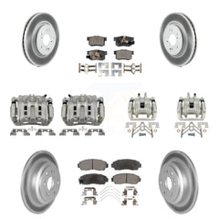 Transit Auto KCG-101025T Disc Brake Kit for 2011 Honda Accord Crosstour - Front and Rear product image