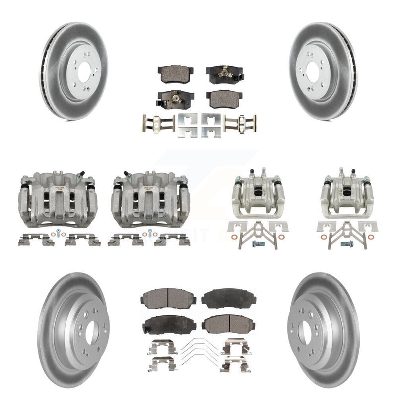 Transit Auto KCG-101025T Disc Brake Kit for 2011 Honda Accord Crosstour - Front and Rear product image