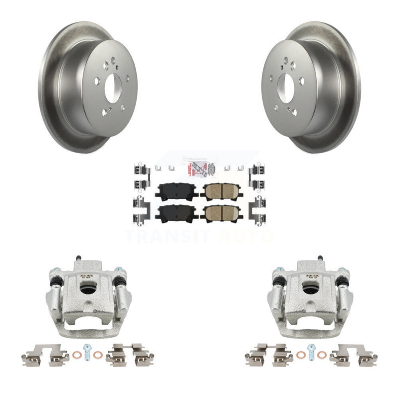 Transit Auto KCG-101026N Disc Brake Kit for 2004-2009 Lexus RX350, Lexus RX400h, Toyota Highlander & more - Rear product image