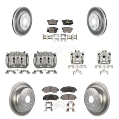 Transit Auto KCG-101026P Disc Brake Kit for 2012-2016 Honda CR-V - Front and Rear product image