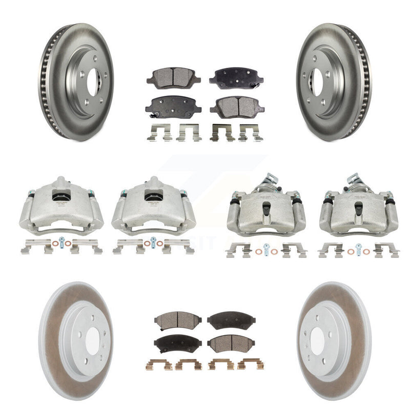 Transit Auto KCG-101026T Disc Brake Kit for 2005 Buick Terraza, Chevrolet Uplander, Saturn Relay - Front and Rear product image