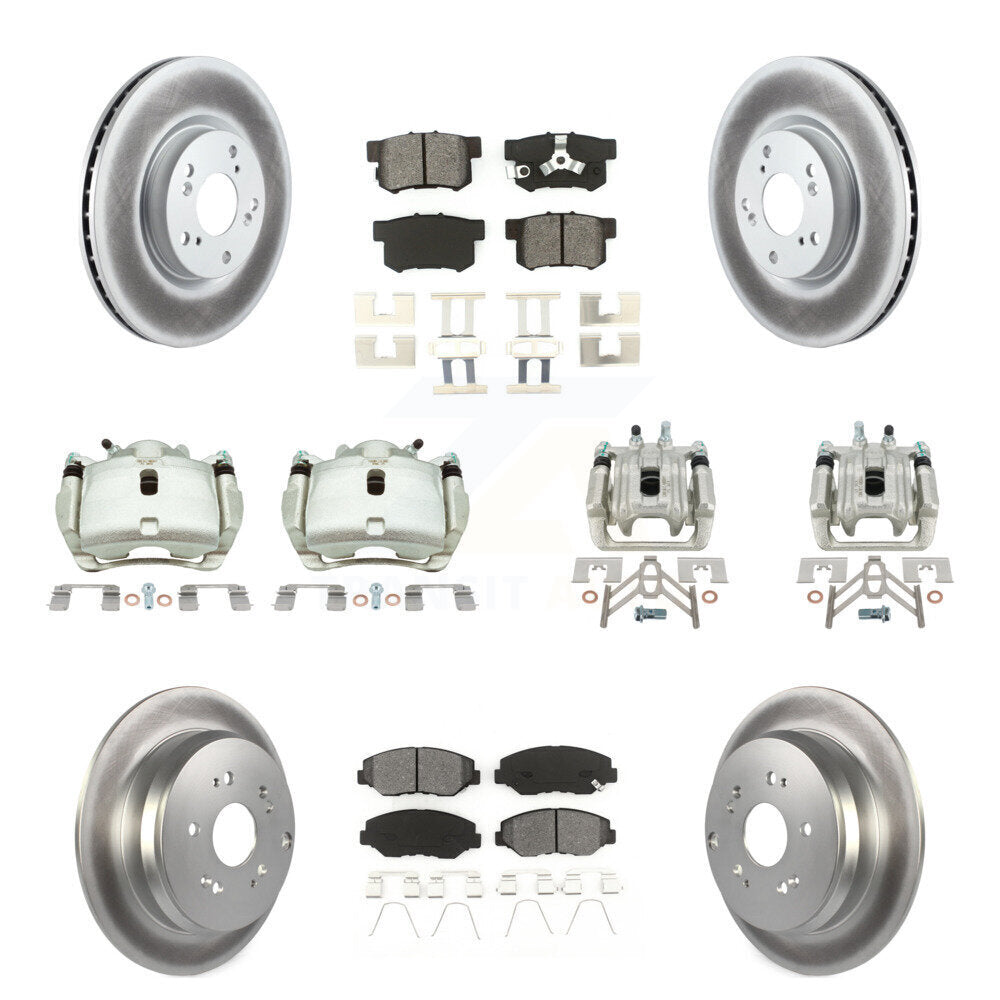 Transit Auto KCG-101027S Disc Brake Kit for 2005-2006 Honda CR-V - Front and Rear product image