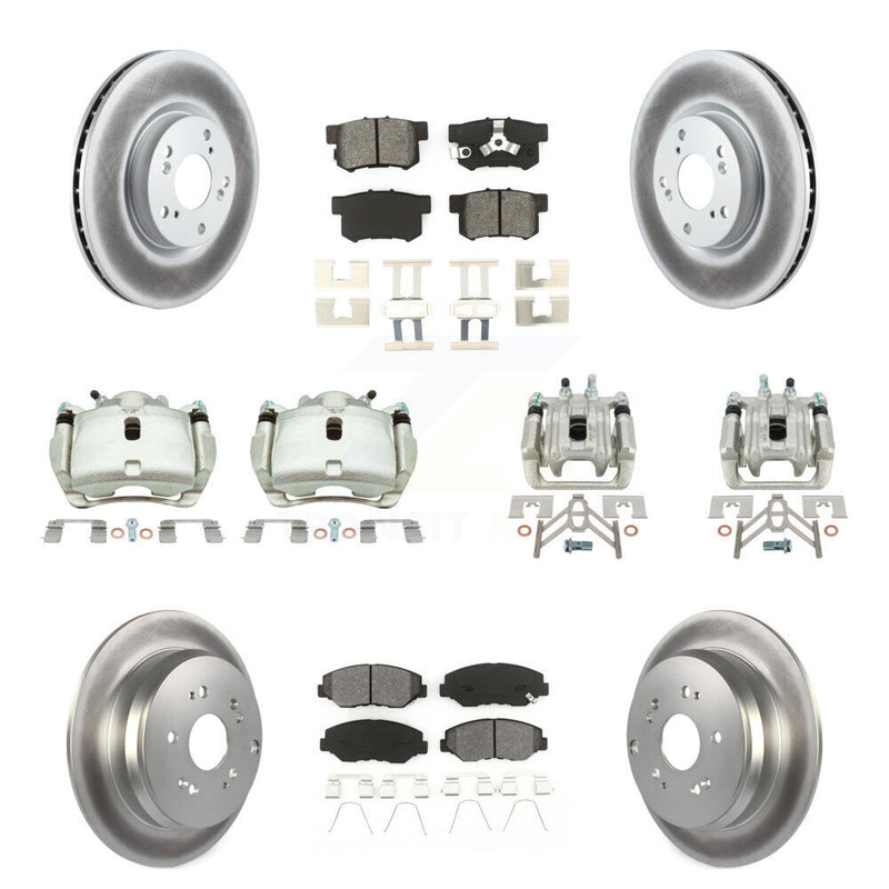 Transit Auto KCG-101027S Disc Brake Kit for 2005-2006 Honda CR-V - Front and Rear product image