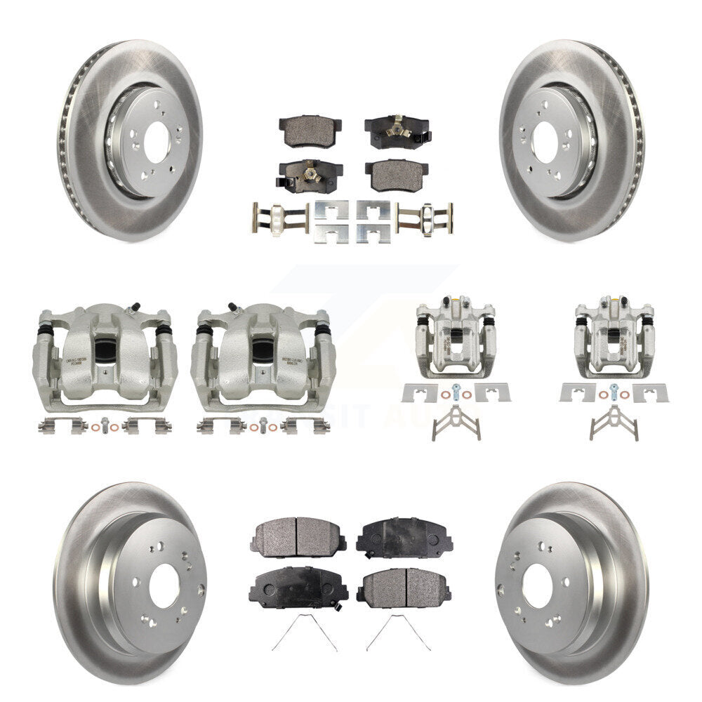 Transit Auto KCG-101028P Disc Brake Kit for 2016-2018 Acura RDX - Front and Rear product image