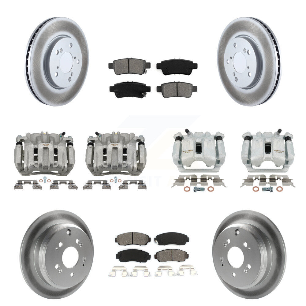 Transit Auto KCG-101028S Disc Brake Kit for 2005-2010 Honda Odyssey - Front and Rear product image