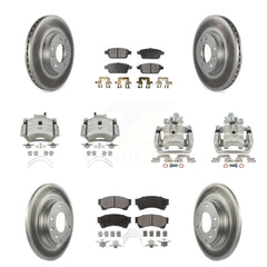 Transit Auto KCG-101028T Disc Brake Kit for 2006-2013 Mazda 6, Lincoln MKZ, Ford Fusion & more - Front and Rear product image