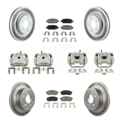 Transit Auto KCG-101029C Disc Brake Kit for 2007-2010 Nissan Altima - Front and Rear product image