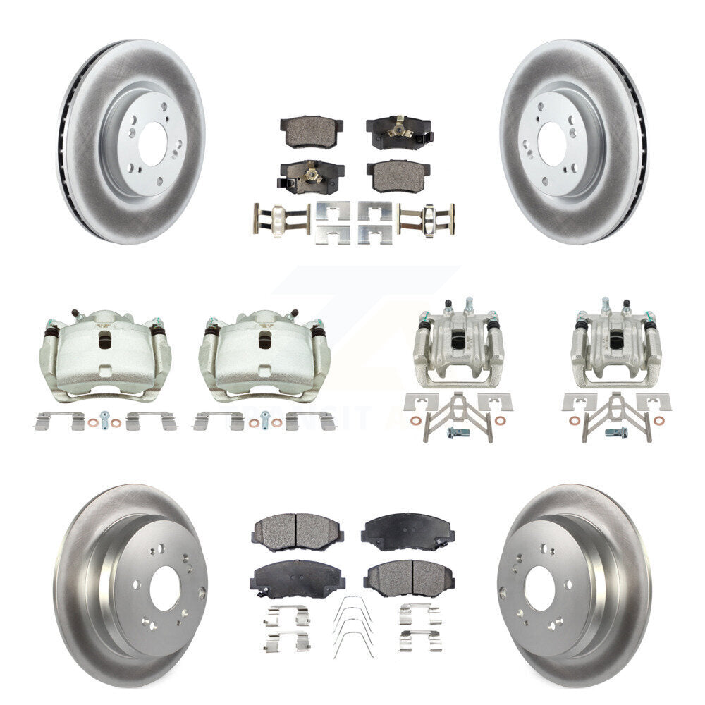 Transit Auto KCG-101029P Disc Brake Kit for 2005-2006 Honda CR-V - Front and Rear product image