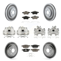 Transit Auto KCG-101030C Disc Brake Kit for 2013-2018 Ford Focus - Front and Rear product image