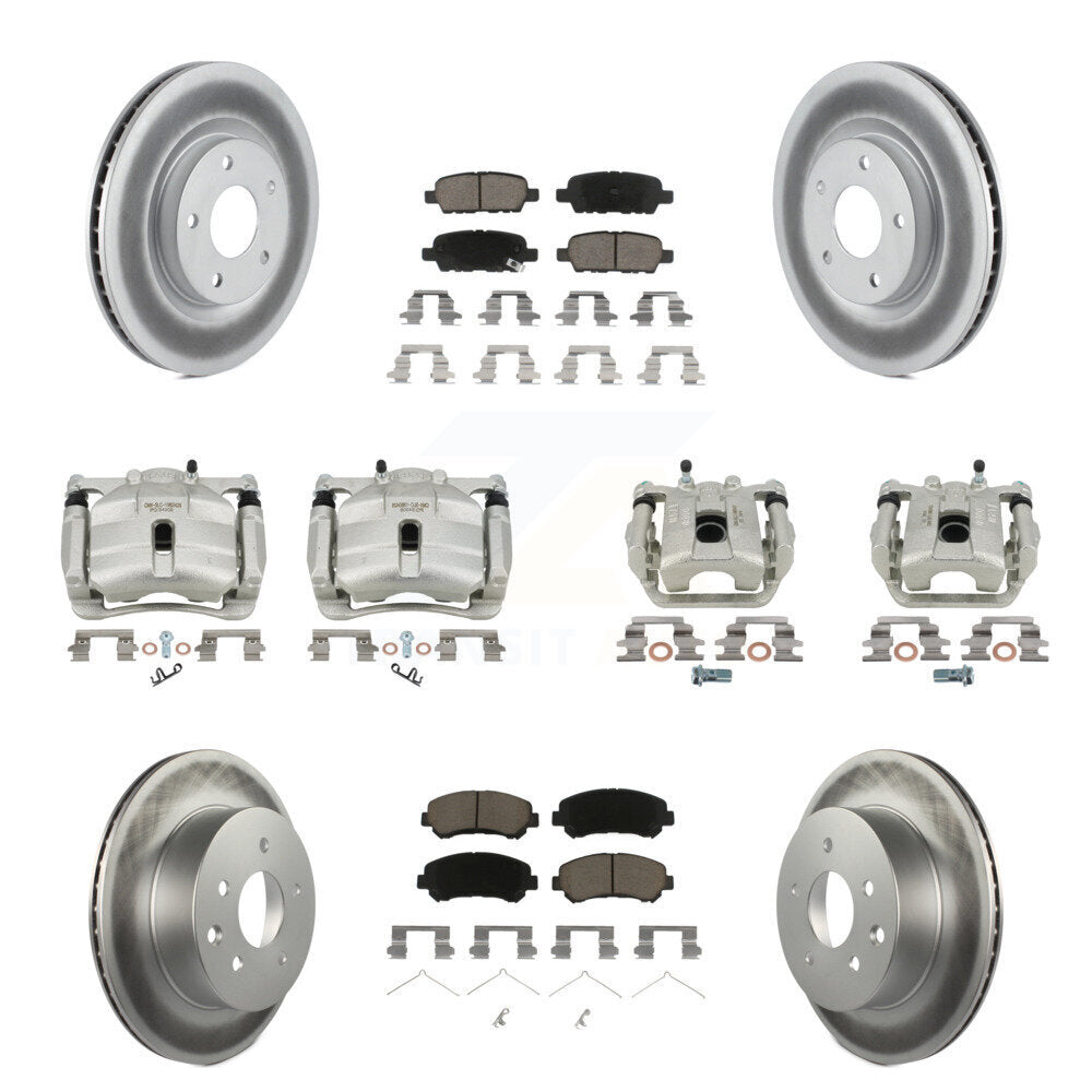 Transit Auto KCG-101031C Disc Brake Kit for 2008-2015 Nissan Rogue Select, Nissan Rogue - Front and Rear product image